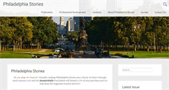 Desktop Screenshot of philadelphiastories.org